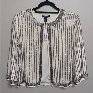 forever 21 loose sequin cardigan